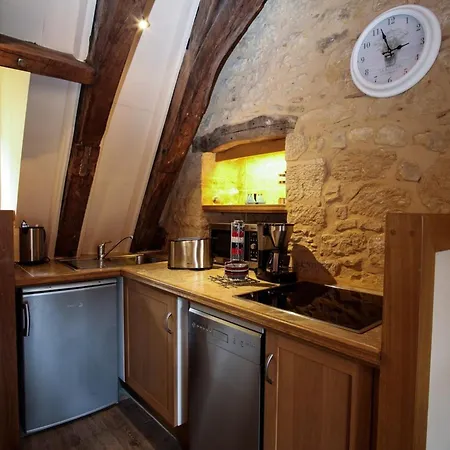 Appartamento Le Grenier Du Chapitre Son Loft Avec Les Poutres Et Sans Les Poutres Sarlat