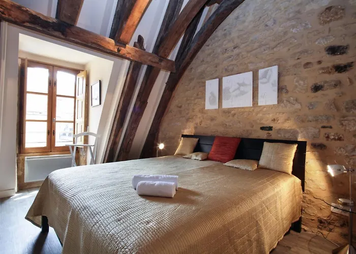 Lejlighed Le Grenier Du Chapitre Son Loft Avec Les Poutres Et Sans Les Poutres *