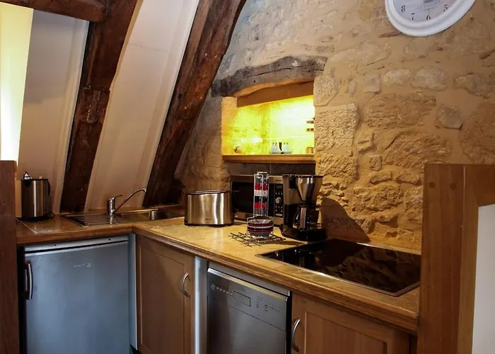 Lejlighed Le Grenier Du Chapitre Son Loft Avec Les Poutres Et Sans Les Poutres Sarlat-la-Canéda